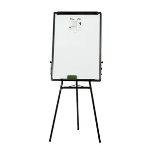 60x90 magnetic easel whiteboard foldable flipchart