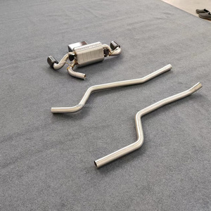 Tubo de escape de <span class=keywords><strong>precio</strong></span> de fábrica para <span class=keywords><strong>Bmw</strong></span> 1 Series E87 F20 F21 116i 118i 120i 125i calidad Ss304 silenciador con válvula Catback sistema de escape - Product Image 2