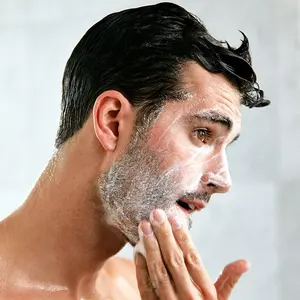 Etiqueta privada facial orgânica coreana, anti acne, conjunto de skincare, clareamento, hidratante, reparo, homens, cuidados com a pele