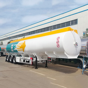 3 essieux essence réservoir d'huile carburant citerne semi-remorque acier camion remorques aluminium 45000 50000 litres pour Zimbabwe 0% semi-remorque - Product Image 1