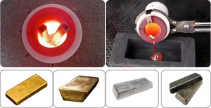 เตาหลอมทองแบบเหนี่ยวนำ 15 กก. แบบปรับเอียงด้วยมือ เครื่องหลอมทอง เครื่องทำเครื่องประดับ สำหรับช่างทอง ดีไซน์ใหม่ - Product Image 6