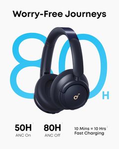 Soundcore Life Q30 by Anker Hybrid Active Noise Cancelling Headphones Multiple Modes Hi-Res Audio - Product Image 4