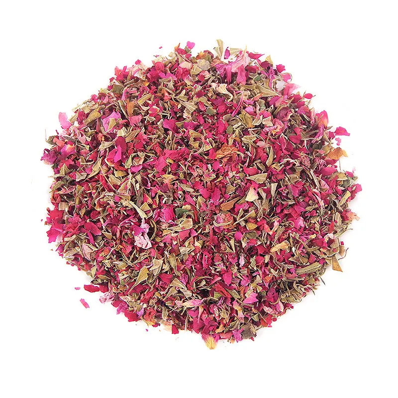 Hochwertiger Großhandel Pingyin-Rosen schaum neue Produkte gebrochenes Pulver Großgetränk Kräutertee getrocknete Blätter für Tee