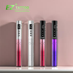 Venta al por mayor LOLA AIR Dot Mode EZ Tattoo Silver New Upgrade Professional Hair Scalp Tattoo Micropigmentación Pmu SMP Pen Machine - Product Image 1