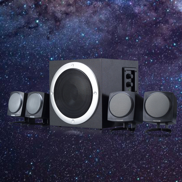 Microlab 2026 Top Sale Powerful 4.1 Subwoofer Speaker Home Theater Speaker System TMN3BT