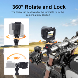 Soporte Universal Mechrig de Aleación de Aluminio Ligero y Duradero con Doble Tornillo de Alta Calidad y Flexibilidad de <span class=keywords><strong>360</strong></span> Grados para Cámaras de Acción GoPro - Product Image 3