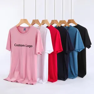 Camiseta de algodão líquido de amônia personalizada de alta qualidade para homens, camiseta esportiva personalizada com gola redonda, camiseta personalizada com estampa de tela