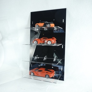 Vitrine de présentation en acrylique lavable, écologique et personnalisée pour modèles de camions et voitures miniatures, pré-assemblée, design moderne pour la maison - Product Image 6