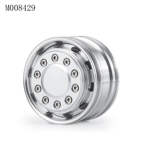 Moyeu de roues en métal 6 pièces et pneus de roue en caoutchouc 10 pièces pour pièces de camion de tracteur de <span class=keywords><strong>remorque</strong></span> <span class=keywords><strong>Tamiya</strong></span> <span class=keywords><strong>1</strong></span>/<span class=keywords><strong>14</strong></span> RC - Product Image 3