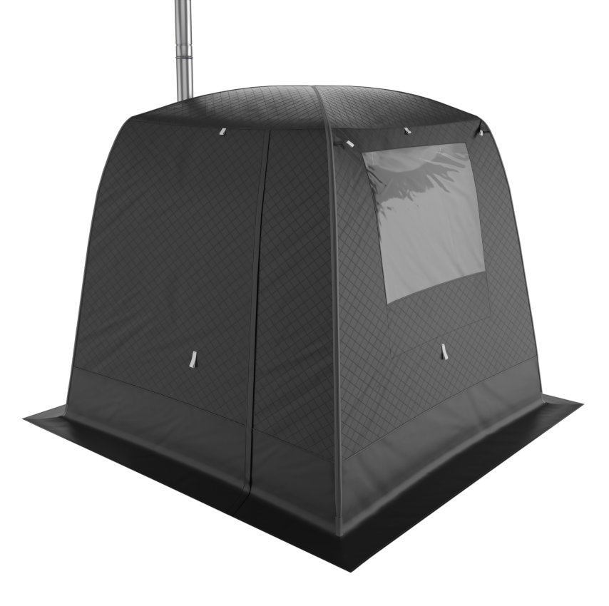 Outdoor Camping Square Herd Jack Cube Isolierte Sauna Winter Eisfischen Zelt