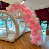 Maison à bulles gonflable Tente dôme transparente en PVC Ballon transparent Tente gonflable pour ballons à bulles Tente gonflable pour maisons à bulles