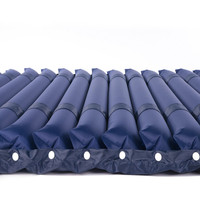 Cama de PVC de nailon de alta calidad, colchón de aire médico con tubo a rayas, colchón de burbujas de aire plegable