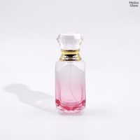 Botella de Perfume de 30 ml 50 ml con Tapa de Diamante Rosa