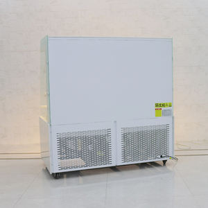 Vetrina Elegante e Spaziosa in Marmo e Vetro Temperato, Frigorifero Aperto con Design Moderno per Pasticceria - Product Image 5