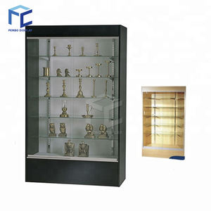 Vitrina de Vidrio Templado de Alta Calidad con Iluminación LED, Vitrina de Vidrio Usada para Exhibición en Mercados - Product Image 5