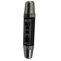 Testeur numérique de poche USB rechargeable en acier inoxydable avec 6 LED UV pour l'identification des bijoux en ambre et en jade