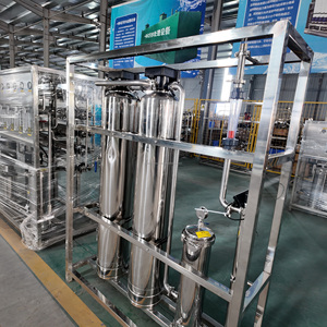 Système d'osmose inverse 1000 LPH avec <span class=keywords><strong>adoucisseur</strong></span> à résine pour le traitement de l'eau dure, purificateur d'eau souterraine industriel automatique PLC - Product Image 5