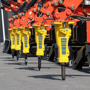 Chine Fournisseur de Démolition Et de Construction Bases Rock <span class=keywords><strong>Marteau</strong></span>-<span class=keywords><strong>Piqueur</strong></span> Support Supérieur Type Brise-Roche Hydraulique - Product Image 4