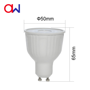 หลอดไฟสปอร์ตไลท์ LED GU10 5W SMD ปรับความสว่างได้ 2700K-6000K AC 100-265V ตัวเรือนพลาสติกและอะลูมิเนียม สำหรับใช้ในบ้าน - Product Image 4