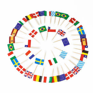 Bandera Nacional Personalizada con Patrón, Bandera Nacional Duradera de Mano, Tamaños 5x3 y 3x5 con Asta, Diseño Impreso para Agitar con la Mano - Product Image 2