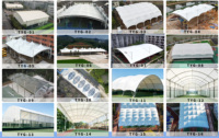 Techo de Membrana Tensada Multiarquitectónico para Canchas Deportivas de Pickleball y Tenis, Estructura de Acero Resistente a la Corrosión, Protección UV, Estadio