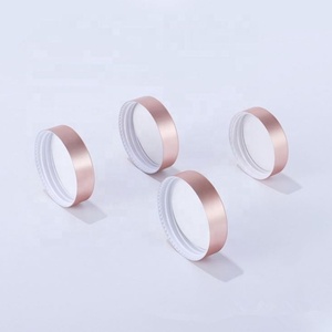 Pot en verre givré rose doré de luxe pour cosmétiques, avec couvercle, 2 oz, 10 grammes, 15 ml, 50 ml, 50 g, 20 g - Product Image 5