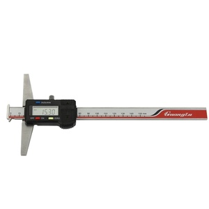 Calibrador Digital de Profundidad <span class=keywords><strong>Guanglu</strong></span> de Doble Gancho 0-150-200-300 mm, <span class=keywords><strong>Vernier</strong></span> Electrónico - Product Image 1