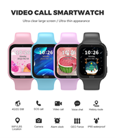 Montre connectée pour enfants Yuniq, fonction d'appel, étanche IP65, carte SIM, cadeau pour enfants, suivi LBS 4G, appel vidéo, LT34