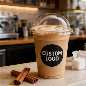 Vasos de Plástico para Café Helado con Tapas de 16 oz y 32 oz, con Logotipo Personalizado, para Café - Product Image 2