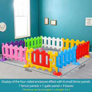 Clôture pour bébé Parc pour bébé Enclos de sécurité pour tout-petits Matériel PP Écologique Base antidérapante pour l'école et la maison - Product Image 6