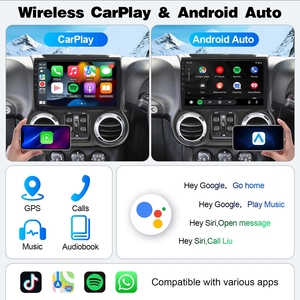 Reproductor de Navegación GPS para Auto Rhythm de 10 Pulgadas, Conexión Wifi Estable, para Viajes de Larga Distancia, Estéreo para Auto para Jeep JK Wrangler - Product Image 3