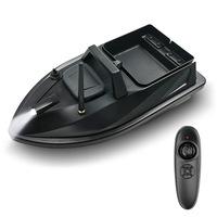 Bateau à appâts intelligent pour la pêche en plein air V805 avec télécommande de 500 m, GPS, capacité de charge de 3 kg, batterie au lithium intégrée