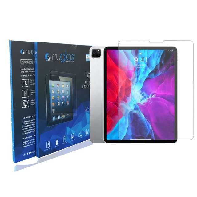 Nuglas Wholesale 2.5d Asahi 9H Anti-shock Premium Tempered Glass Screen Protector for iPad Pro 11 2022/2021/2020/2018