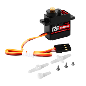 NEEBRC 12g Digital Micro Servo Metal Gear Motor de núcleo impermeable para 450 helicóptero <span class=keywords><strong>SCX24</strong></span> 1/24 RC coche <span class=keywords><strong>Axial</strong></span> <span class=keywords><strong>SCX24</strong></span> barco Wltoy parte - Product Image 5