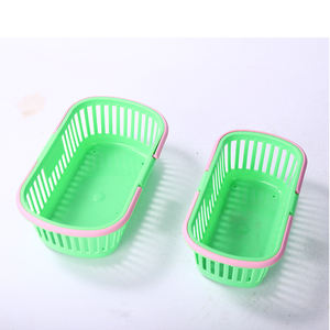 Exquisitas cestas de plástico para recoger frutas para fresas, cerezas, portátiles para almacenar suministros de supermercado, búsqueda mejorada - Product Image 2