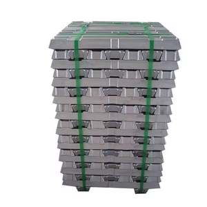 Chatarra de Lingotes de Aluminio 1/6 Fabricante 99.7% 99.9% 99.95% Lingote de Aluminio Puro Precio de Chatarra - Product Image 1