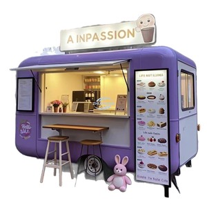 Customizable Electric Wedding Truck Mobile <b>Beer</b> Coffee Bar Ice Cream Trailer Food Grade Inner Panels - Product Image 2