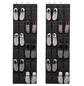 Customizable Wall <b>Storage</b> Over the Door Shoe Organizer Foldable Design for <b>Narrow</b> Closets for Wardrobe Use and Clothing <b>Storage</b> - Product Image 3