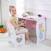 Ensemble table et chaise d'étude en bois moderne pour enfants, pour la maison, le bureau ou la maternelle, pour meubles d'enfants
