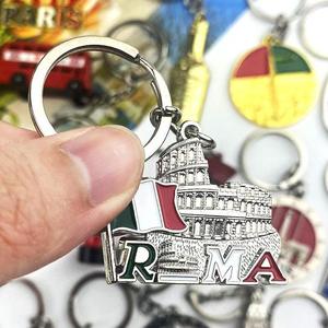 Hot-Selling Creative National Landmark Architektur Metall Schlüssel bund Boutique Solid Key Ring - Product Image 4