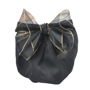 Filet à cheveux en tulle <span class=keywords><strong>pour</strong></span> l'été 2023, barrette à cheveux, ruban de stewardesse, pince à cheveux, couvre-chignon <span class=keywords><strong>pour</strong></span> femmes, filet <span class=keywords><strong>pour</strong></span> chignon, <span class=keywords><strong>snood</strong></span> - Product Image 4