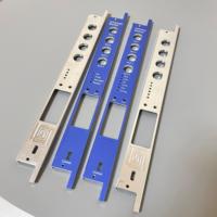 Panel Frontal de Aluminio Anodizado Personalizado, Lámina de Acero Inoxidable Mecanizada por CNC, Módulo de Interfaz, Placa Frontal con Orificios, Ventana LCD 6000