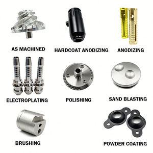 Piezas de aluminio mecanizadas por CNC de alta precisión |   Fresado, Brochado y Torneado de 5 Ejes |   para mecanizado |   Componentes OEM Personalizados Anodizados - Product Image 5