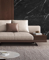 Ensemble de canapé modulaire en forme de L moderne avec fauteuil inclinable en cuir véritable et pieds en acier inoxydable pour salon