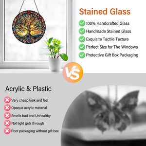 Cây củ<span class=keywords><strong>a</strong></span> cuộc sống hoa nhà vườn trang trí trang trí cử<span class=keywords><strong>a</strong></span> sổ treo kính màu mặt trời bắt - Product Image 3