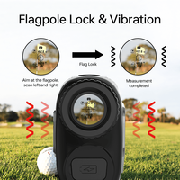 Télémètre laser de chasse Sensivision 1700Y, mode vitesse, grossissement 6,5x, précision 0,5m