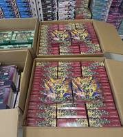 Vente en gros de boîtes de boosters japonais Pokemonn M6 Storm Emeralda, jeu de cartes à collectionner PCG, boîte scellée, boîte de présentation Mega Rayquaza Ex