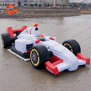 Gran Oferta: Coche de Carreras Inflable Personalizado, el Más Nuevo y Popular, Ideal para Publicidad - Product Image 2