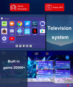 X5 게임 콘솔 2025 최신 4K 안드로이드 TV 스틱 클래식 20000 게임 64GB Android13 레트로 비디오 게임 콘솔 RK3228A 듀얼 시스템 - Product Image 4