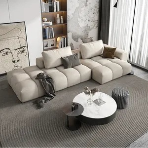 HJ HOME Italienische Luxus-Sofa garnitur Moderne U I L-Form Schnitt couch Wohnzimmer möbel